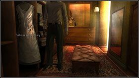 Maszeruj do sypialni, gdzie wejdź do garderoby (na lewo od lustra) - Rozdział trzeci (2) | Opis przejścia Gray Matter - Gray Matter - poradnik do gry