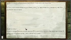 Wreszcie przyjrzyj się białej tablicy po lewej (6 pkt - Rozdział piąty (1) | Opis przejścia Gray Matter - Gray Matter - poradnik do gry