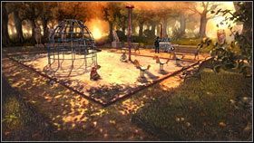 Skieruj się w lewo - na plac zabaw - Rozdział piąty (1) | Opis przejścia Gray Matter - Gray Matter - poradnik do gry