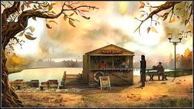 Wróć do mostu (w prawo), a stamtąd przejdź na przystań (po drugiej stronie mostu) - Rozdział piąty (1) | Opis przejścia Gray Matter - Gray Matter - poradnik do gry