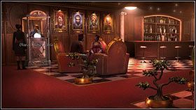 Przejdź do baru (kursor w dole ekranu) - Rozdział ósmy (1) | Opis przejścia Gray Matter - Gray Matter - poradnik do gry