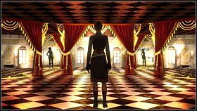 Kiedy dotrzesz do pomarańczowego klucza na postumencie, oczywiście weź go (10 pkt - Rozdział ósmy (2) | Opis przejścia Gray Matter - Gray Matter - poradnik do gry