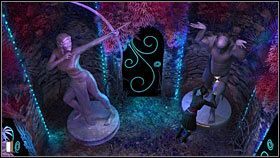 Z pokoju Damy Trefl udaj się do pokoju Damy Kier (pierwsze drzwi po prawej) - Rozdział ósmy (2) | Opis przejścia Gray Matter - Gray Matter - poradnik do gry