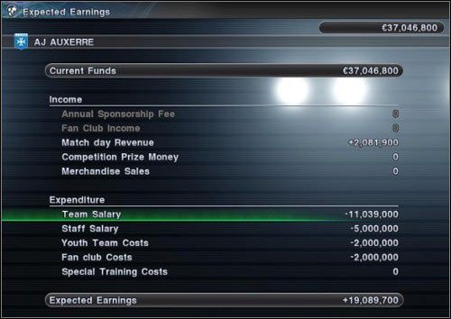 Najważniejsze są dwie pozycje - Pierwsze kroki managera w Pro Evolution Soccer 2011 | Master League - Pro Evolution Soccer 2011 - poradnik do gry