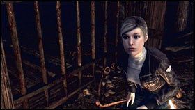 Gdy dobiegnie końca, podejdź do świecącej na złoto dźwigni [1] i użyj jej, wciskając dowolny przycisk - Sekwencja 2 - A Wilderness of Tiger (1) | Opis przejścia AC Brotherhood - Assassins Creed: Brotherhood - poradnik do gry