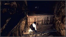 Po kilku krokach dojdziesz do dziury, nad którą będą wisiały drewniane belki [1] - Sekwencja 2 - A Wilderness of Tiger (1) | Opis przejścia AC Brotherhood - Assassins Creed: Brotherhood - poradnik do gry