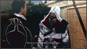 Po rozmowie z Machiavellim, idź za nim nie zwracając na siebie uwagi przechodniów [1] - Sekwencja 2 - A Wilderness of Tiger (3) | Opis przejścia AC Brotherhood - Assassins Creed: Brotherhood - poradnik do gry