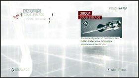 Jak tylko to zrobisz, genialny wynalazca usiądzie obok i będziesz mógł kupić od niego kilka ciekawych przedmiotów [1] - Sekwencja 4 - Den of Thieves (4) | Opis przejścia AC Brotherhood - Assassins Creed: Brotherhood - poradnik do gry