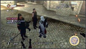 Po walce zostaniesz zaatakowany przez kolejny oddział [1] - Zadania kurtyzan (1) | Zadania poboczne | Assassins Creed Brotherhood - Assassins Creed: Brotherhood - poradnik do gry