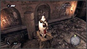 Gdy będziesz na końcu, przytrzymaj RT i wciśnij A - Legowiska Romulusa (7) | Zadania poboczne | Assassins Creed Brotherhood - Assassins Creed: Brotherhood - poradnik do gry