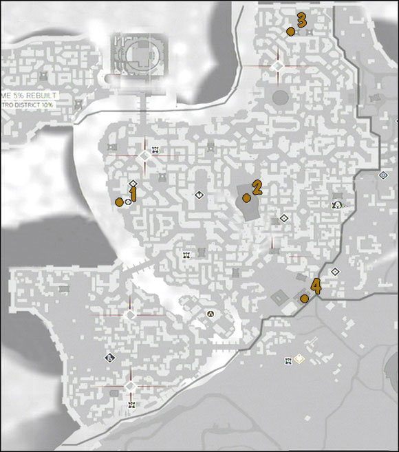 1 - Mapy | Glyphy | Assassins Creed Brotherhood - Assassins Creed: Brotherhood - poradnik do gry