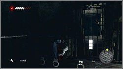 Po zejściu na sam dół głębokiej dziury [1], przejdź przez tunel, a dojdziesz do małej groty z drewnianymi platformami - Opis szczegółowy (5) | Flagi Borgii | Assassins Creed Brotherhood - Assassins Creed: Brotherhood - poradnik do gry