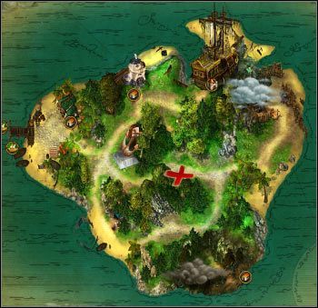 Mapa skarbu - Zardzewiała Kotwica | Zadania w Kings Bounty Nowe Światy - Kings Bounty: Nowe Światy - poradnik do gry