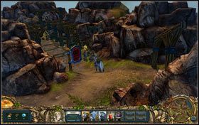 Od tego krasnoluda można dostać zlecenie i kupić ciekawe rzeczy - Bolo | Kontrakty w Kings Bounty Nowe Światy - Kings Bounty: Nowe Światy - poradnik do gry