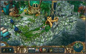 Kolejny kadr z portowego nabrzeża Elonu - Umkas, Elon | Kontrakty w Kings Bounty Nowe Światy - Kings Bounty: Nowe Światy - poradnik do gry