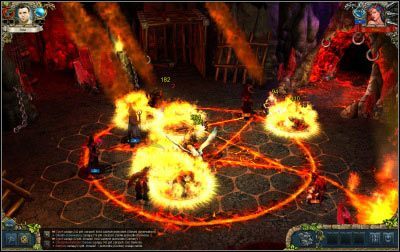 Jest o tyle ważne, że Piriya przy pierwszej okazji zapewne dokona masowego podpalenia - Kontrakty | Czempion Areny w Kings Bounty Nowe Światy - Kings Bounty: Nowe Światy - poradnik do gry