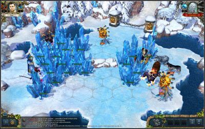 Konfrontacja z przywódczynią Magów Lodu spowoduje również spadek prędkości Twoich oddziałów o jeden punkt - Kontrakty | Czempion Areny w Kings Bounty Nowe Światy - Kings Bounty: Nowe Światy - poradnik do gry