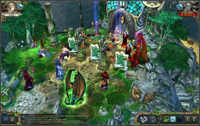 Co ciekawie, na bariery z mieczem w ręku biegną także nieprzyjacielskie siły - Kryształowa Dolina | Strażniczka Korony w Kings Bounty Nowe Światy - Kings Bounty: Nowe Światy - poradnik do gry