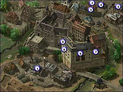 1 - Magazyn (2 fragmenty) - Misja 09 | Commandos 2 Ludzie odwagi - Commandos 2: Ludzie odwagi - poradnik do gry