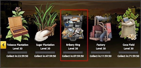 Kategoria ta cechuje się zadaniami, które na najniższym poziomie zaawansowania w większości przypadków wymagają już poświęcenia ponad 40 punktów energii - Kuba | Główne zadania (Jobs) | Mafia Wars - Mafia Wars - poradnik do gry
