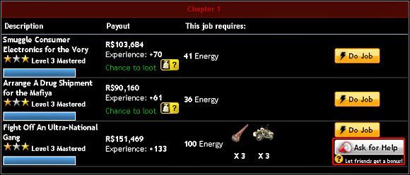 Wszystkie moskiewskie epizody cechują się zbliżonymi do siebie zależnościami - Moskwa (1) | Główne zadania (Jobs) | Mafia Wars - Mafia Wars - poradnik do gry
