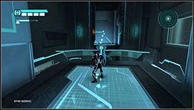 Biegniemy po ścianie i zeskakujemy z niej, wciskając klawisz D i spację - Rozdział 1 - Restart (1) | Opis przejścia Tron Evolution - Tron Evolution - poradnik do gry