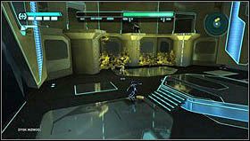 Po obejrzeniu krótkiej scenki naszym kolejnym przeciwnikiem jest jeden z dwóch głównych przeciwników w grze - wirus Abraxas - Rozdział 1 - Restart (1) | Opis przejścia Tron Evolution - Tron Evolution - poradnik do gry