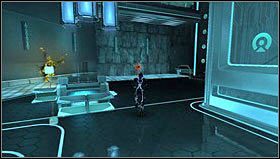 Naszym zadaniem jest uruchomienie specjalnego pomostu łączącego nas z kolejną lokacją - Rozdział 2 - Odłączenie | Opis przejścia Tron Evolution - Tron Evolution - poradnik do gry