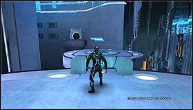 W tej samej komnacie znajdziemy także ODŁAMEK ABRAXASA - jest on zlokalizowany na platformie po lewej stronie od głównych drzwi - Rozdział 3 - Arjia (2) | Opis przejścia Tron Evolution - Tron Evolution - poradnik do gry