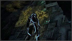 Po zabiciu wszystkich wrogów aktywujemy przełącznik - Rozdział 5 - Przyjaciel czy wróg? (1) | Opis przejścia Tron Evolution - Tron Evolution - poradnik do gry