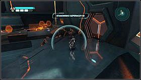 Załatwiamy dwóch wartowników stojących na drugiej platformie - Rozdział 7 - Koniec linii | Opis przejścia Tron Evolution - Tron Evolution - poradnik do gry