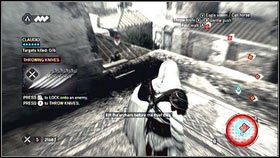 Po walce, porozmawiaj z mężczyzną [1] i zaprowadź go w zaznaczone miejsce - Wątek główny (1) | Zadania główne i gra wieloosobowa | AC Brotherhood - Assassins Creed: Brotherhood - poradnik do gry