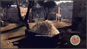 Po rozpoczęciu udaj się do zaznaczonego na mapie architekta [1] - Osiągnięcia (11) | Zadania poboczne | Assassins Creed Brotherhood - Assassins Creed: Brotherhood - poradnik do gry