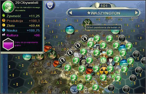 Im więcej pól zapełnimy, tym lepiej - Miasto - jak nim zarządzać? | Podstawy Sid Meiers Civilization V - Sid Meiers Civilization V - poradnik do gry