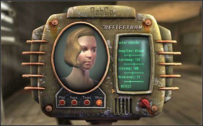 Na początku podajesz swoje imię - domyślnie Kurier - Kreacja postaci w Fallout New Vegas | Rozwój postaci - Fallout: New Vegas - poradnik do gry