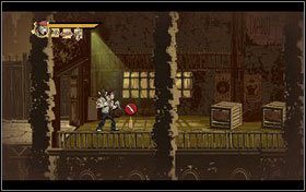 W drugiej serii mamy do czynienia z bardziej prymitywną wersją osiłka, biegającego od lewej do prawej i taranującego wszystko, co spotka na swojej drodze - Rozdział 1 - Return Home | Opis przejścia Shank - Shank - poradnik do gry