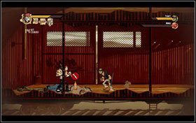 Wychodzimy na dach kolejnego składu i zabijamy kilku panów w zielonych mundurkach - Rozdział 4 - Ride | Opis przejścia Shank - Shank - poradnik do gry