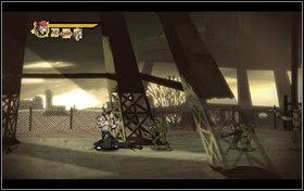 Zabijamy stojącego plecami do nas wartownika i nadbiegającego psa - Rozdział 6 - Meatpacking plant | Opis przejścia Shank - Shank - poradnik do gry