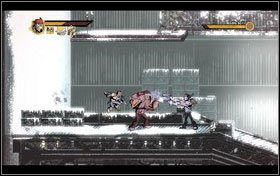 Zjeżdżając po zmrożonej pochylni w odpowiednim momencie skaczemy i chwytamy się czaszki - Rozdział 6 - Meatpacking plant | Opis przejścia Shank - Shank - poradnik do gry