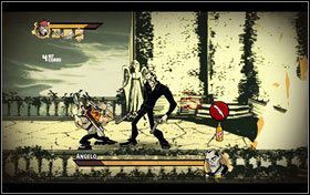 Angelo, nasz kolejny boss, ma słabość do ognia - jeśli dojdzie do jakiegokolwiek kontaktu z żywiołem, wróg natychmiast staje sparaliżowany - Rozdział 16 - Unjust Steward | Opis przejścia Shank - Shank - poradnik do gry