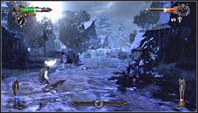 W trakcie tej bitwy gra wyjawi Ci działanie dwóch nowych ruchów - Etap 1 - Besieged Village | Rozdział 1 | Solucja Castlevania Lords of Shadow - Castlevania: Lords of Shadow - poradnik do gry