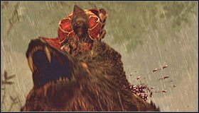 Zdecydowanie polecam atakowanie Wargów (większych bestii), a to dlatego, że eliminowanie tych stworów będzie także neutralizowało ich jeźdźców - Etap 2 - Hunting Path | Rozdział 1 | Solucja Castlevania Lords of Shadow - Castlevania: Lords of Shadow - poradnik do gry