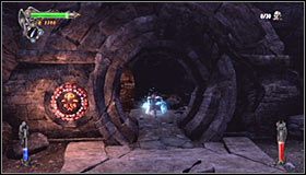 W celu uzyskania dostępu do ukrytego składziku musisz tu powrócić już po odblokowaniu magii cienia (Shadow Magic), co ma miejsce w trakcie rozgrywania czwartego poziomu tego rozdziału - Etap 1 - Enchanted Forest (1) | Rozdział 2 | Solucja Castlevania Lords of Shadow - Castlevania: Lords of Shadow - poradnik do gry