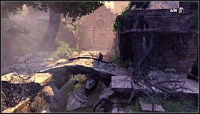 Wyjdź po schodach na górę, a następnie skieruj się w stronę ruin #1 - Etap 1 - Enchanted Forest (2) | Rozdział 2 | Solucja Castlevania Lords of Shadow - Castlevania: Lords of Shadow - poradnik do gry