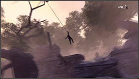 Zatrzymaj się w miejscu, w którym gra poinformuje Cię o możliwości skorzystania z haka #1 - Etap 1 - Enchanted Forest (2) | Rozdział 2 | Solucja Castlevania Lords of Shadow - Castlevania: Lords of Shadow - poradnik do gry