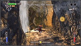 Skieruj się do odblokowanego w wyniku eksplozji tunelu #1 - Etap 2 - Underground Caves (2) | Rozdział 2 | Castlevania Lords of Shadow - Castlevania: Lords of Shadow - poradnik do gry