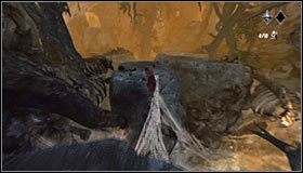 Przejdź teraz po prawej pajęczynie #1 i kontynuuj eksplorację okolicy - Etap 2 - Underground Caves (2) | Rozdział 2 | Castlevania Lords of Shadow - Castlevania: Lords of Shadow - poradnik do gry