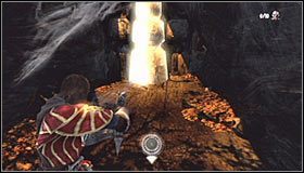 Biegnij prosto, a wkrótce dotrzesz do miejsca, w którym będziesz musiał wyrwać podobną statuę do tej, którą zająłeś się przed kilkoma chwilami #1 - Etap 2 - Underground Caves (3) | Rozdział 2 | Castlevania Lords of Shadow - Castlevania: Lords of Shadow - poradnik do gry