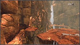 Zaczekaj aż kamera zjedzie na sam dół i przystąp do zabawy - Etap 4 - Waterfalls of Agharta (1) | Rozdział 2 | Castlevania Lords of Shadow - Castlevania: Lords of Shadow - poradnik do gry