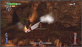 Przygotuj się, bo po przejściu przez krótki tunel zostaniesz zaatakowany przez nowe potwory #1 - Etap 4 - Waterfalls of Agharta (1) | Rozdział 2 | Castlevania Lords of Shadow - Castlevania: Lords of Shadow - poradnik do gry